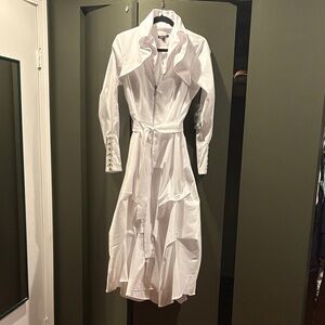 Samuel Dong White Women’s Coat